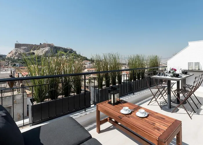 Executive 2 Bdr Suite In Plaka - Acropolis View